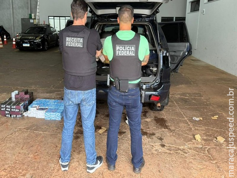 PF e Receita Federal apreendem medicamentos para emagrecimento e mercadorias introduzidas ilegalmente em Dourados/MS