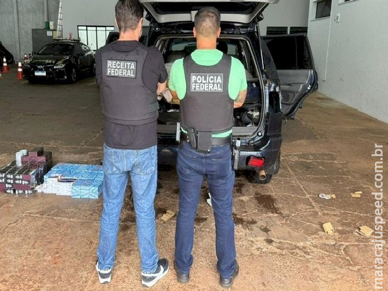 PF e Receita flagram homem com carro 