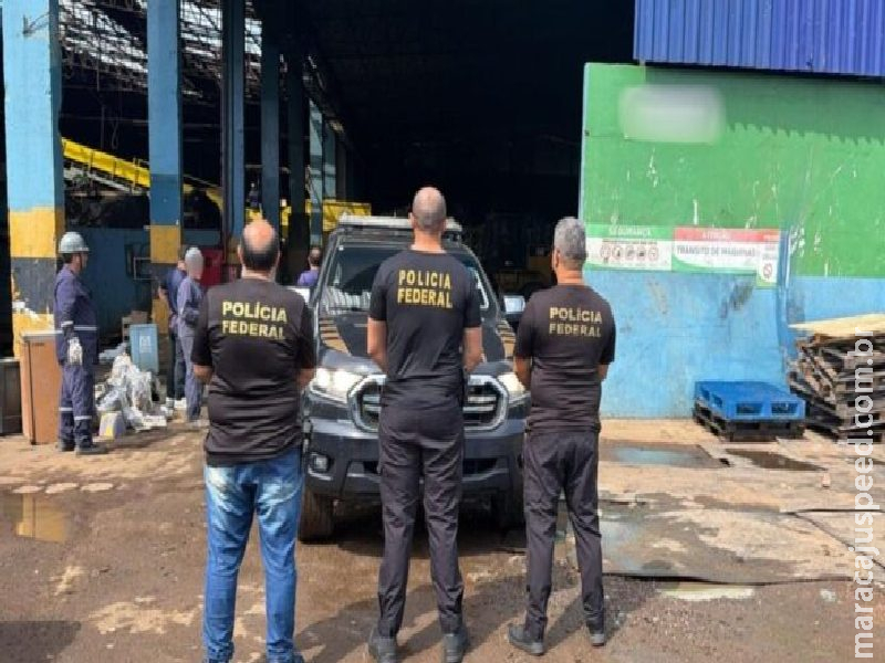 PF incinera duas toneladas de materiais apreendidos inutilizáveis