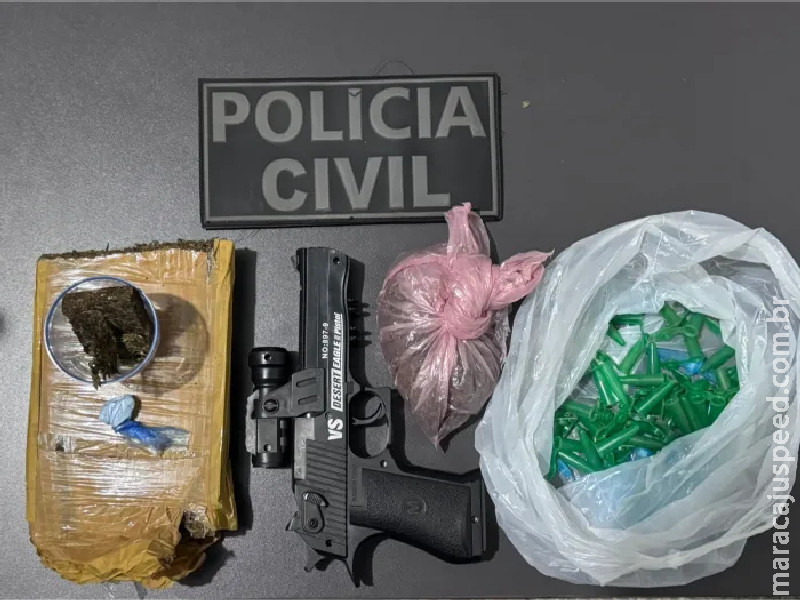 Polícia Civil cumpre mandado de prisão em desfavor de investigado por crime de roubo em Bela Vista