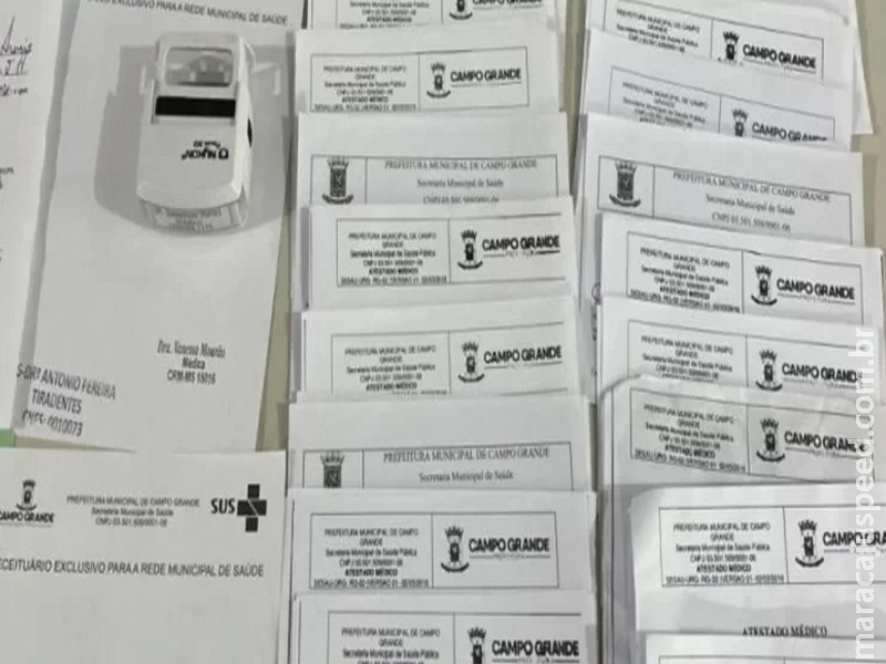 Polícia Civil descobre esquema de venda de atestados médicos pela internet