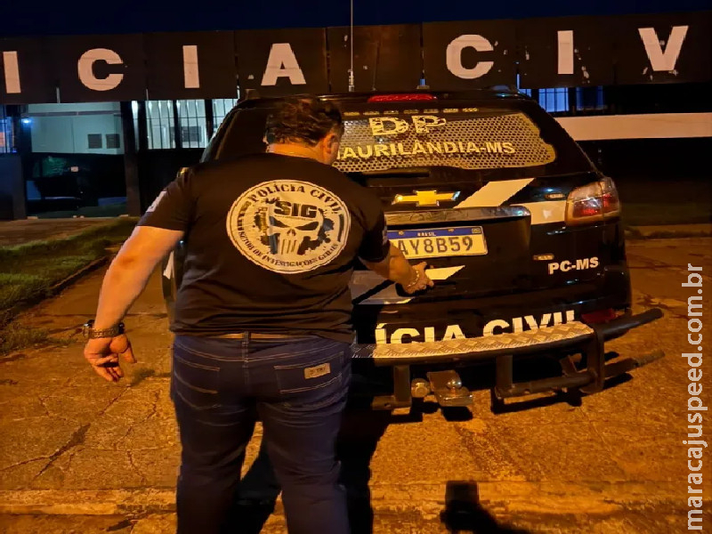 Polícia Civil prende homem de 42 anos investigado por tráfico, apreende arma de fogo e desarticula braço do crime em Anaurilândia