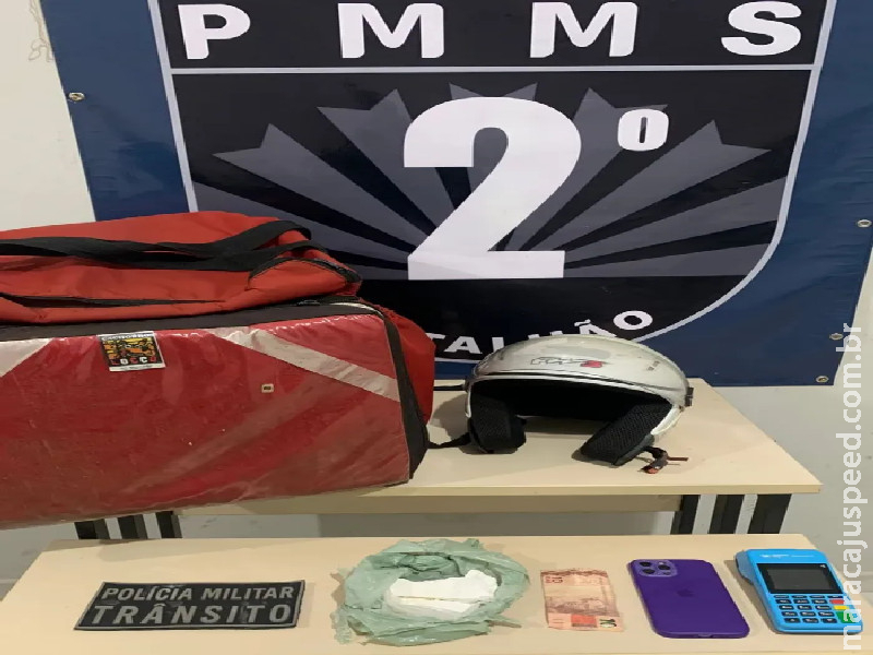 Polícia Militar em Três Lagoas apreende droga e realiza a prisão de autor de tráfico