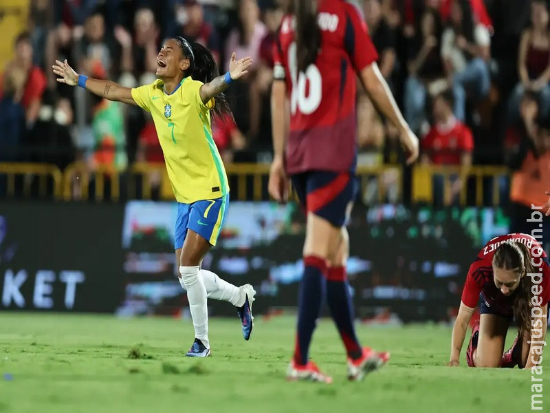 Seleção feminina derrota Costa Rica em primeiro amistoso de 2026