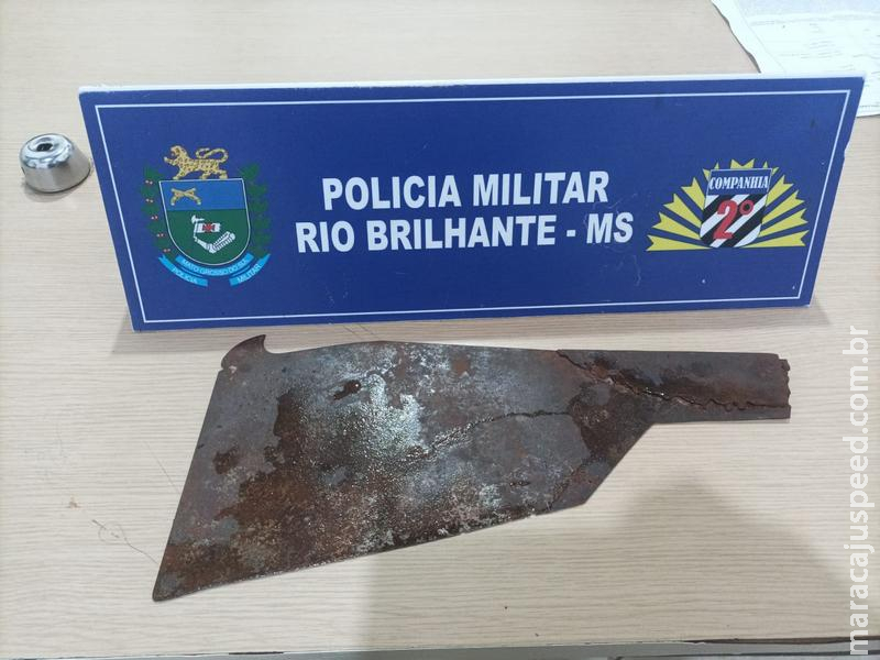 Tentativa de homicídio em Prudêncio Thomaz: Homem é preso em flagrante após atacar jovem com facão