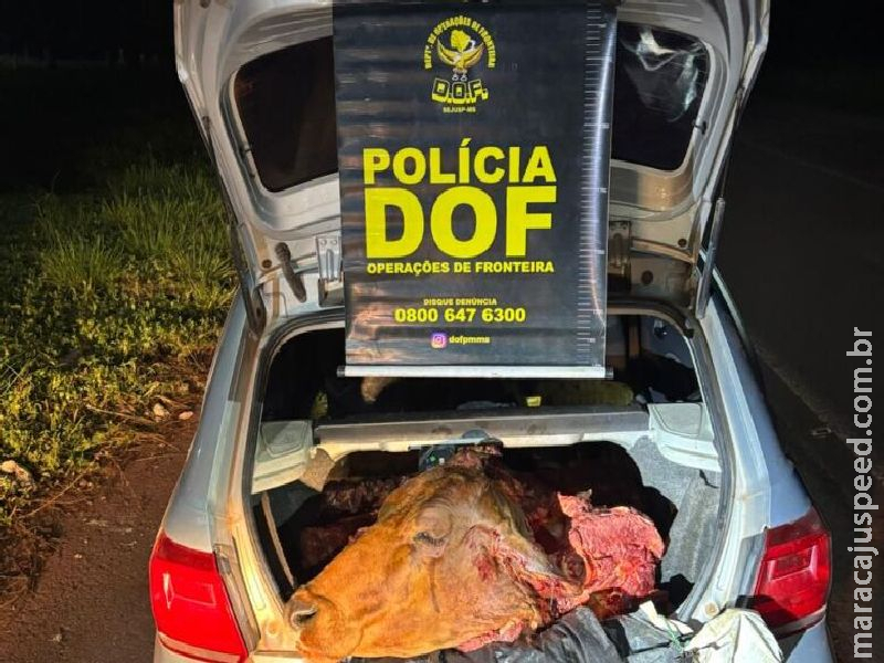 Trio é preso com pistola e carro 