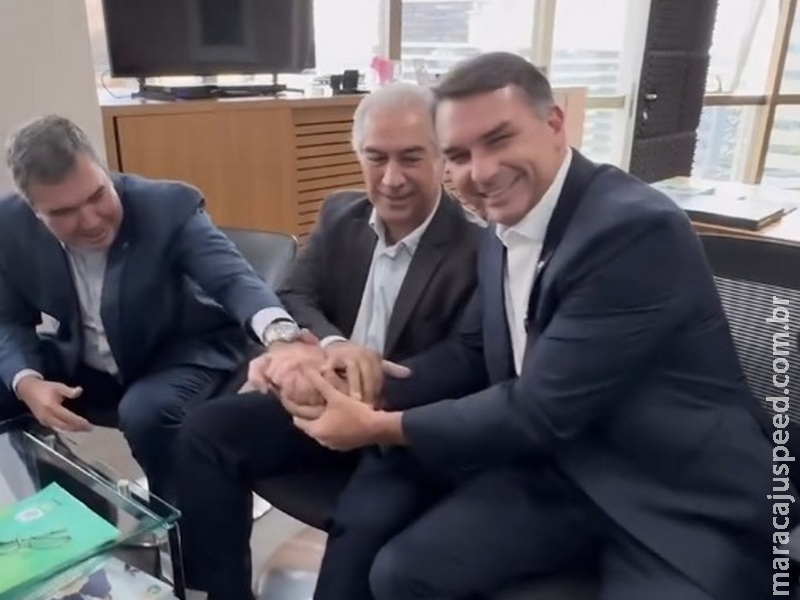 Após Bolsonaro lançar Pollon, Flávio elogia trabalho de Riedel e tenta tranquilizar Reinaldo