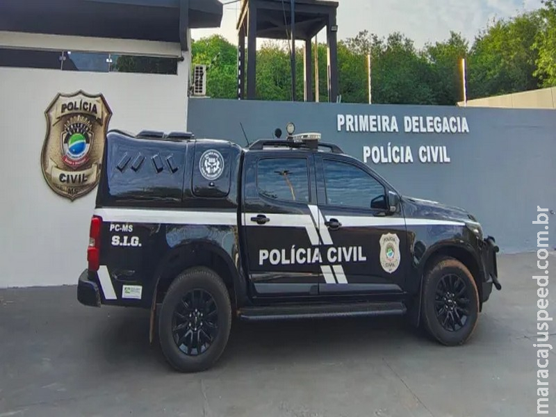 Após filho denunciar agressão, Polícia Civil descobre drogas em casa e prende homem em flagrante em Jardim