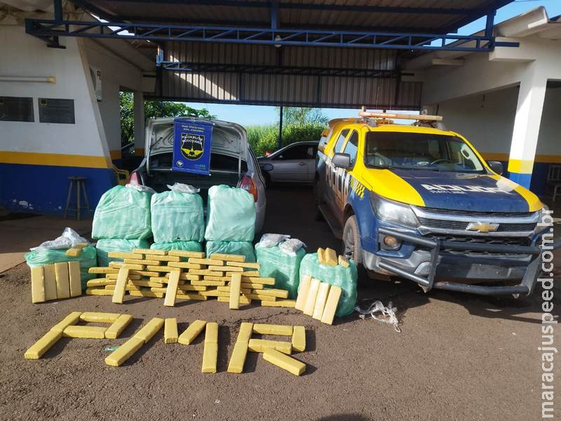 BPMRv apreende mais de 187 kg de drogas e causa prejuízo de R$ 1,3 milhão ao crime na MS-134