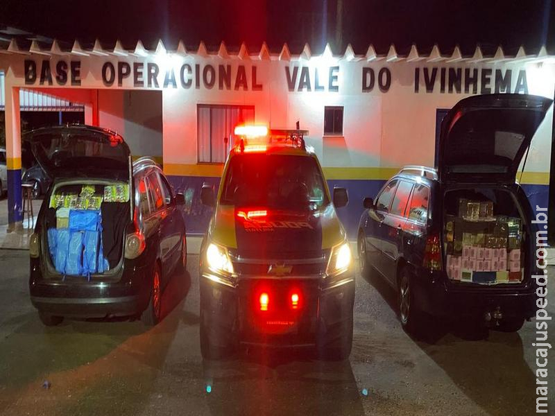 BPMRv apreende mercadorias avaliadas em R$ 149 mil durante fiscalização na MS-134