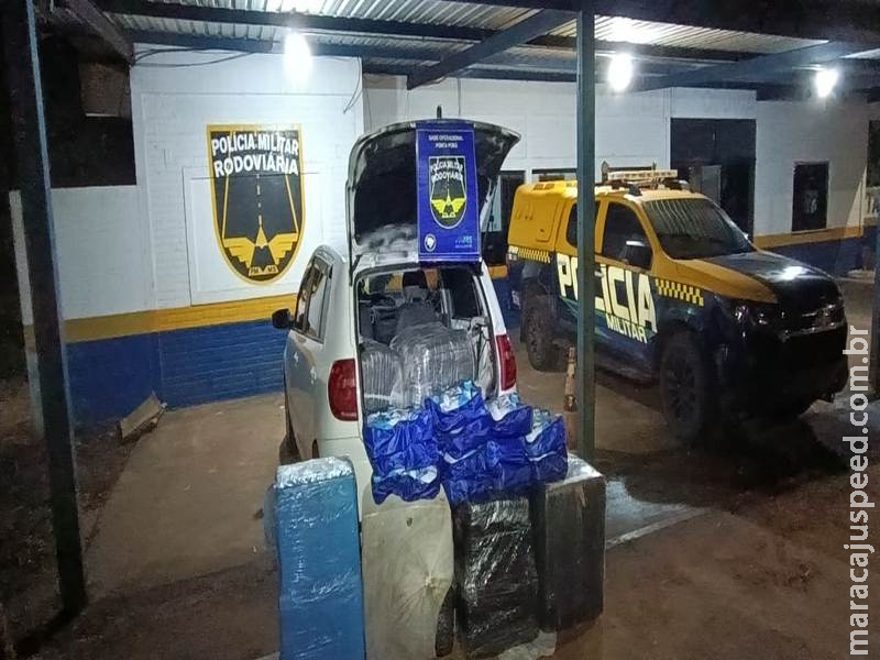 BPMRv realiza ações na MS-164 e apreende mercadorias, cumpre mandado de prisão e reforça combate a crimes transfronteiriços