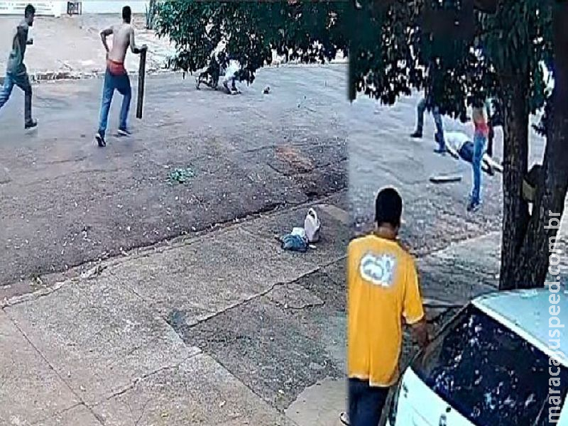 Câmera flagra perseguição e morte de irmão de GCM a pedradas no Piratininga