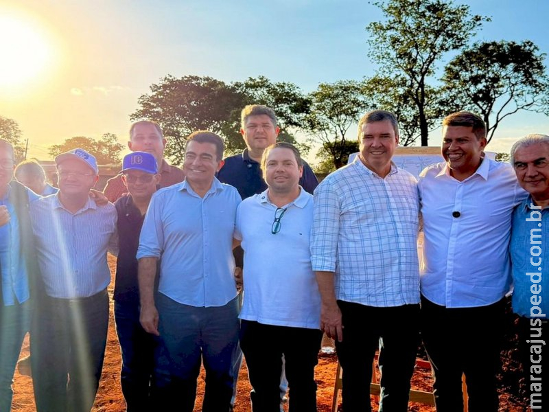 Com 10 milhões em emendas Rodolfo Nogueira da pontapé inicial no asfalto do Jardim Pelicano em Dourados