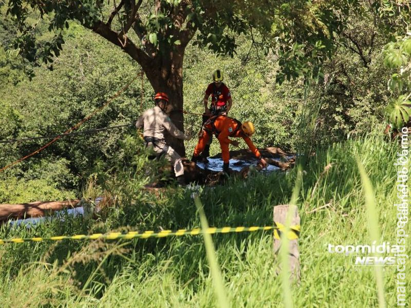 Corpo de mulher é encontrado na região da Cachoeira do Inferninho