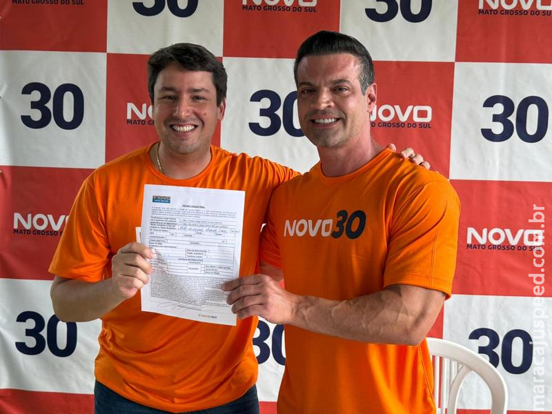Deputado João Henrique Catan se filia ao Novo e é pré-candidato ao Governo de MS