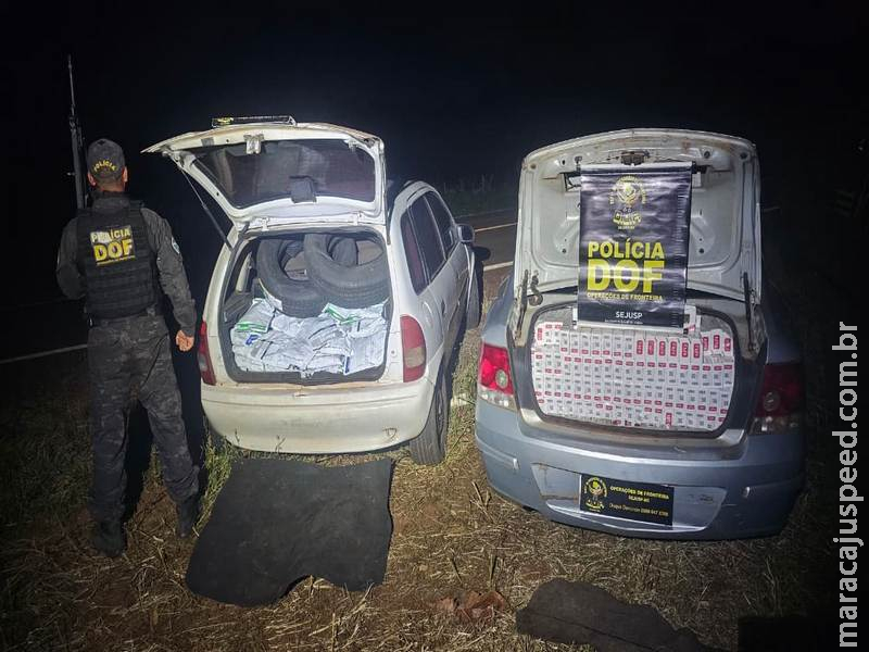 DOF apreende agrotóxicos, cigarros e pneus avaliados em mais de R$ 400 mil