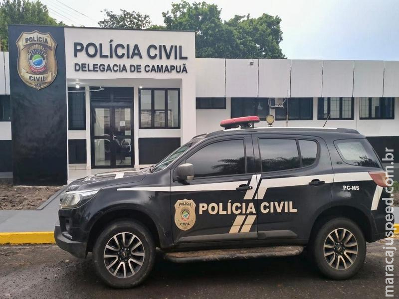 Em Camapuã, Polícia Civil prende em flagrante homem investigado por estuprar a própria filha