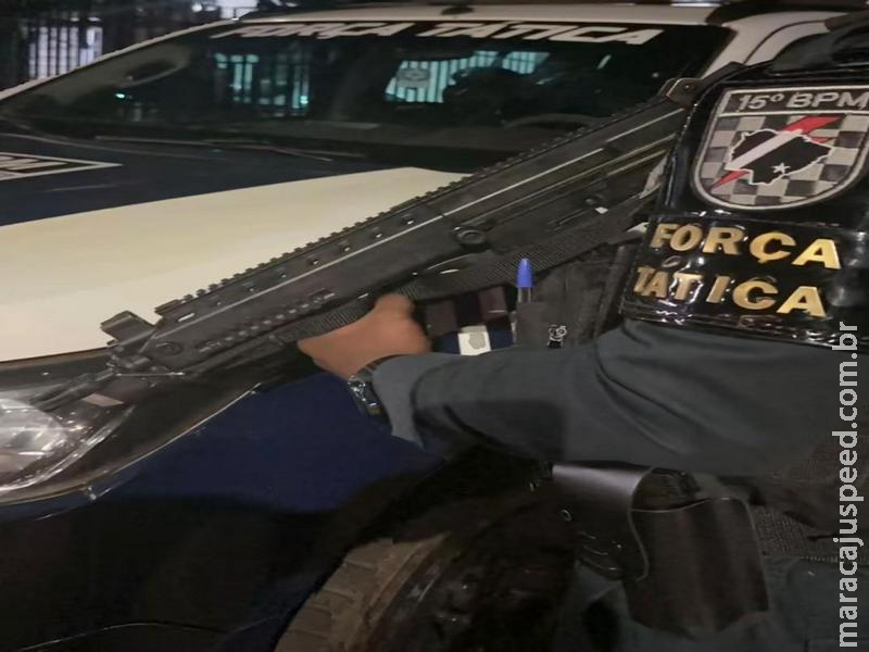 Força Tática do 15º BPM localiza e prende foragido da Justiça em Rio Brilhante