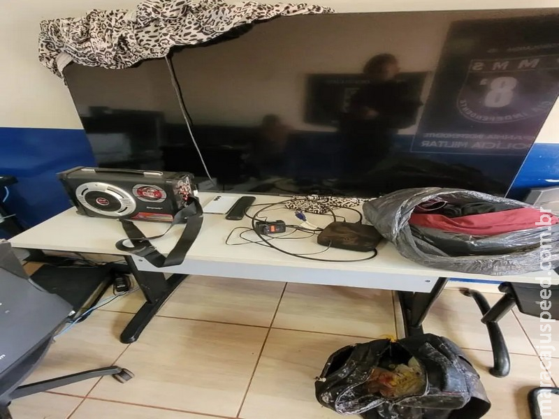 Furto qualificado em residência termina com suspeito detido no Bairro Maria Marta Ducel