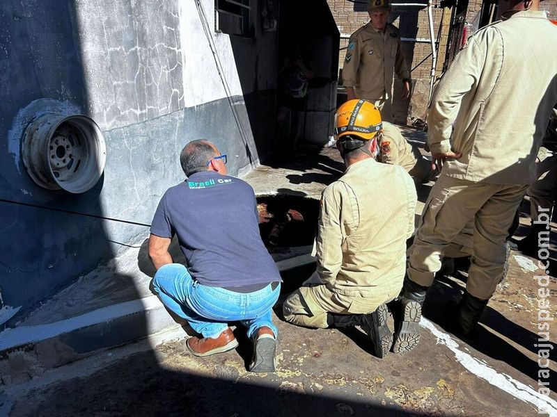 Idoso de 79 anos cai em fossa no São Francisco