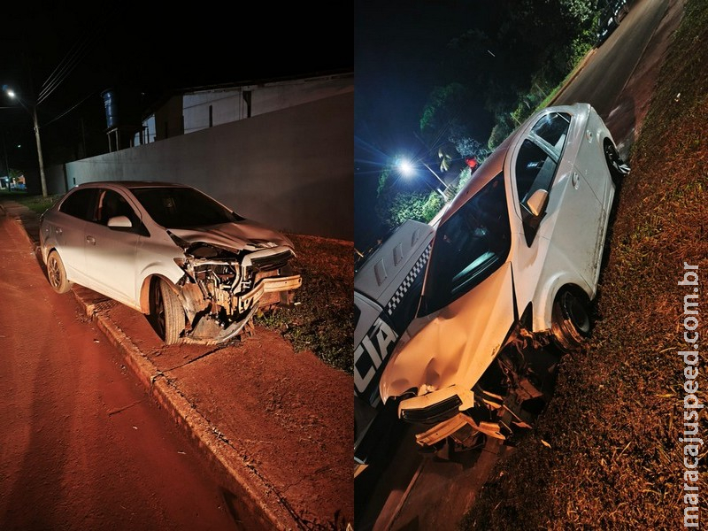 Jovem é preso após perseguição cinematográfica e direção perigosa em Vista Alegre