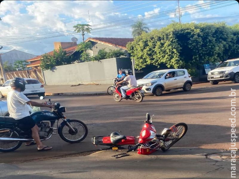 Maracaju: Colisão entre bicicletas elétricas deixa três feridos na Vila Margarida; bebê de 1 ano está entre as vítimas