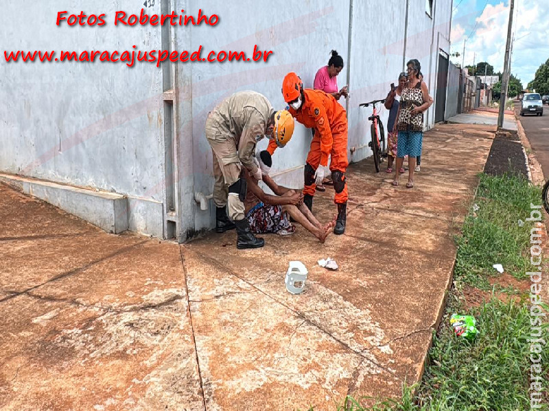 Maracaju: Jovem perde o controle de veículo e colide frontalmente contra poste no Ilha Bela 1