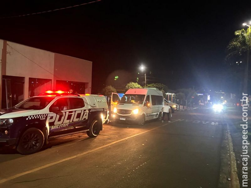 Motorista embriagado invade preferencial, colide com van da Prefeitura e foge em Maracaju