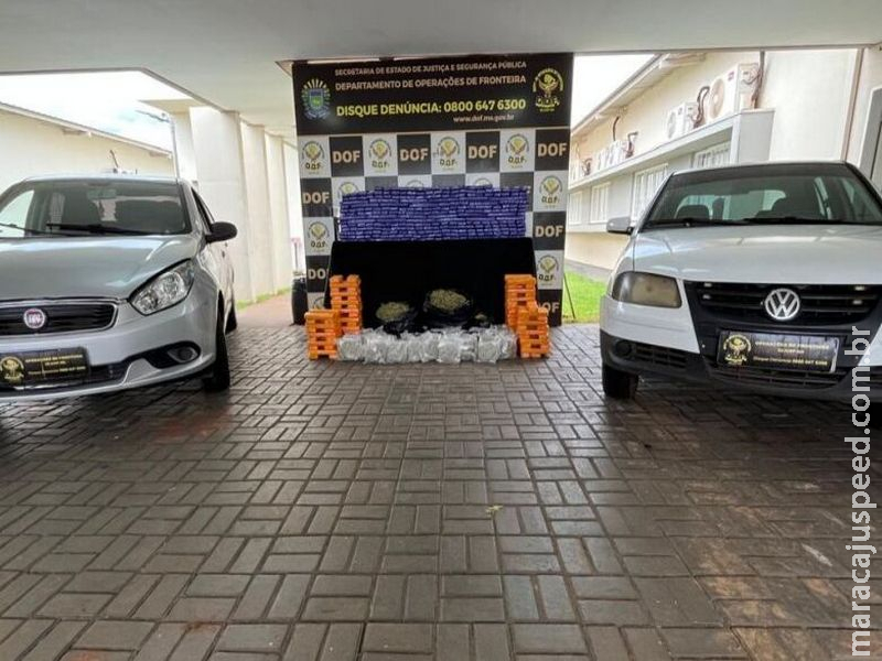 Mulher é presa transportando mais de 300 quilos de drogas em Dourados