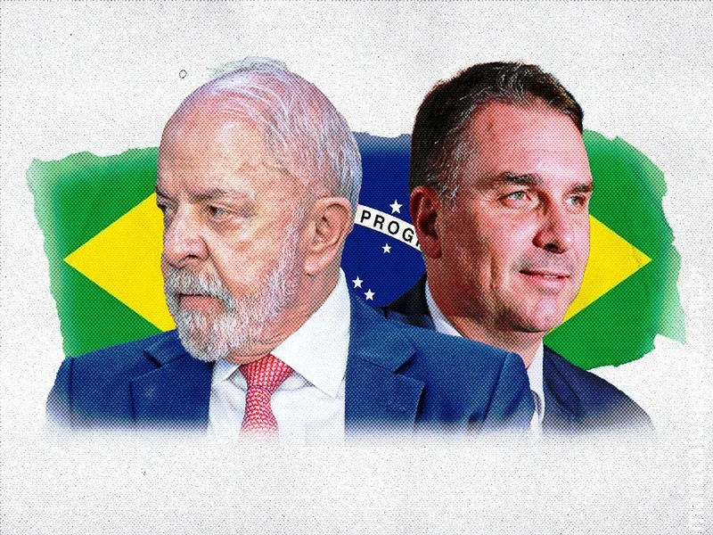 Paraná Pesquisas: Lula e Flávio Bolsonaro empatam no 1º e 2º turnos 