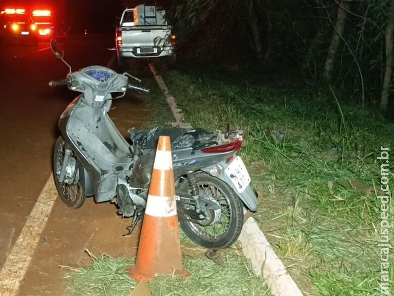 Passageira de moto envolvida em acidente fatal segue internada em estado grave