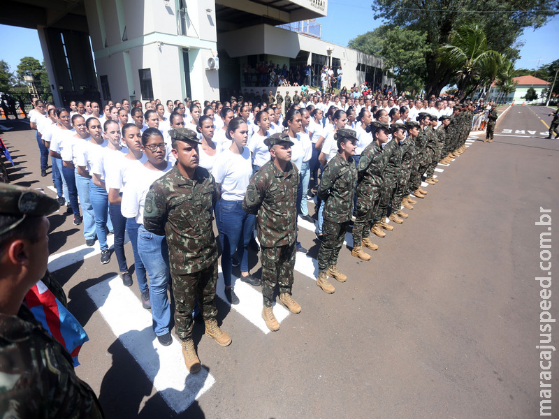 Pela 1ª vez na história, 108 mulheres ingressam como soldados nas Forças Armadas