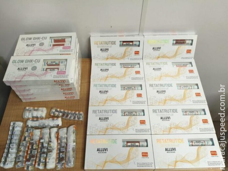 PF intercepta carga ilegal de canetas emagrecedoras no Aeroporto de São Luís