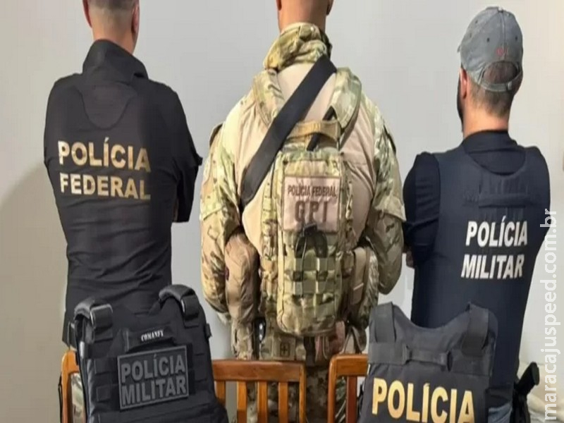 PF prende sargento da PM por esquema de armas na fronteira de MS