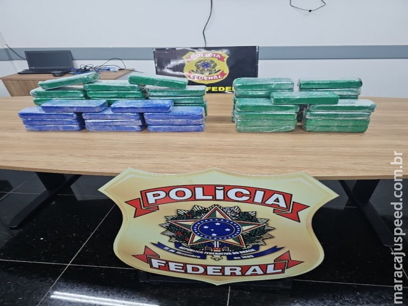 PF realiza apreensão de 51 kg de cocaína e prisões em região de fronteira com a Bolívia