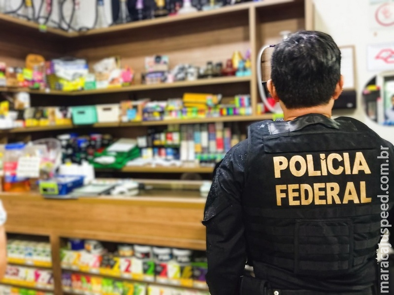 PF reprime comércio de cigarros eletrônicos em São Paulo e em Mato Grosso do Sul
