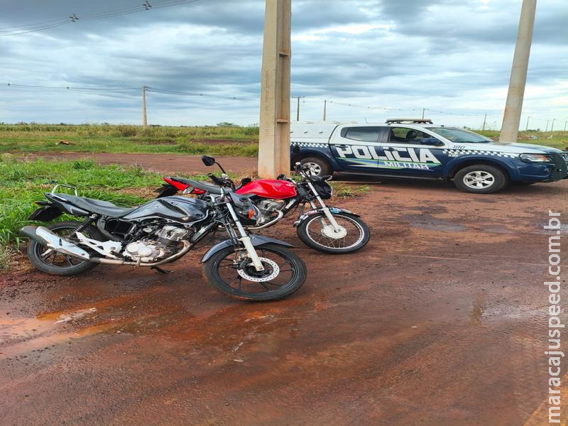 PM prende dupla por direção perigosa e captura foragido após perseguição em Maracaju