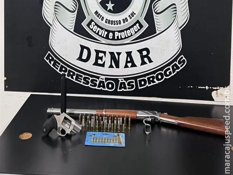Polícia Civil intercepta veículo após fuga, apreende armas de fogo, munições e produtos de origem estrangeira em Campo Grande