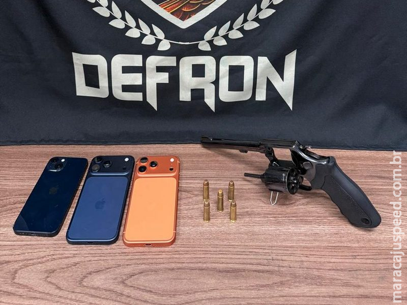 Polícia Civil prende foragido por tentativa de homicídio e apreende arma de fogo em Dourados