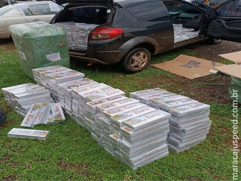 Polícia Militar apreende mercadorias irregulares por contrabando e descaminho em Sidrolândia