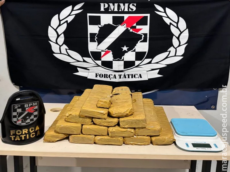 Polícia Militar em Três Lagoas realiza prisão de autora de tráfico de drogas