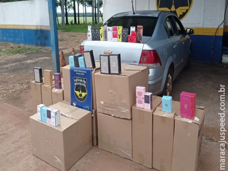 Ponta Porã: Mercadoria irregular é apreendida na MS-164; valor estimado é de R$ 48 mil