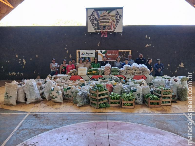 Semadesc apoia agricultura familiar em comunidades quilombolas e aldeia indígenas de Dourados por meio do PAA