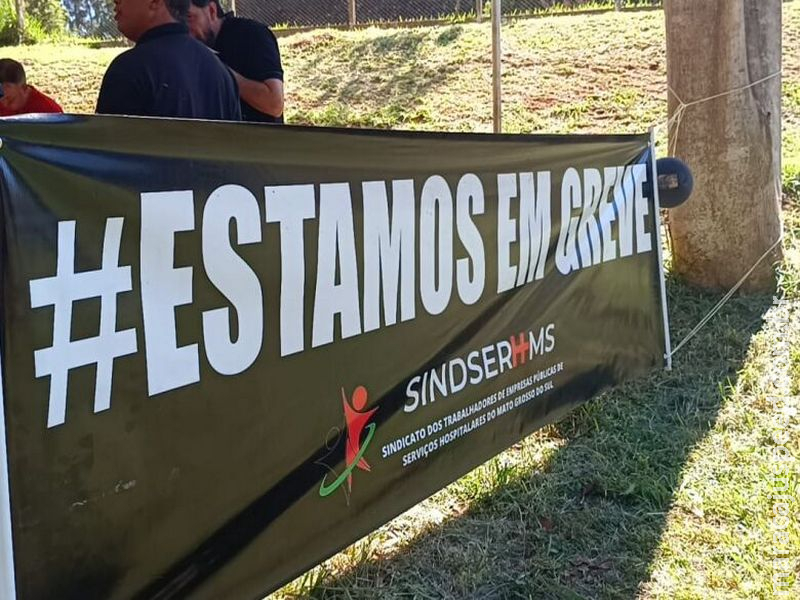 Servidores do HU-UFGD entram em greve por tempo indeterminado em Dourados