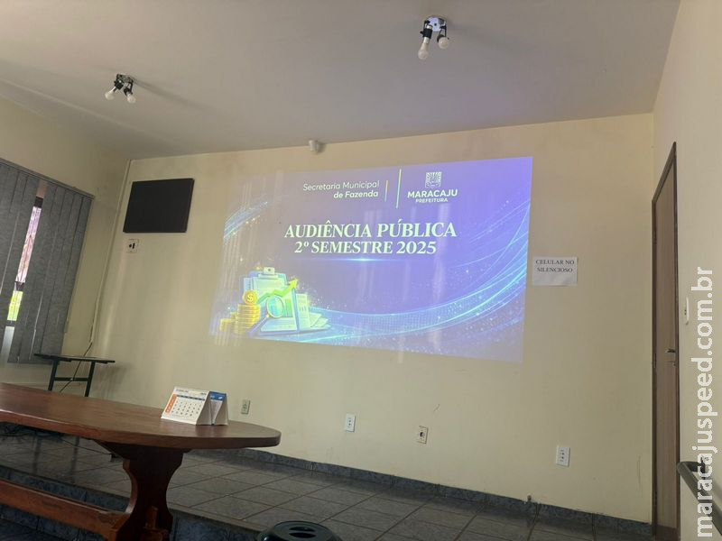 Transparência e responsabilidade fiscal: Prefeitura de Maracaju apresenta resultados do 2º semestre de 2025