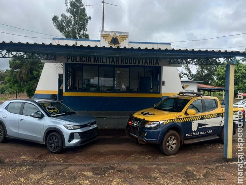 Veículo furtado avaliado em R$ 100 mil é recuperado na MS-156