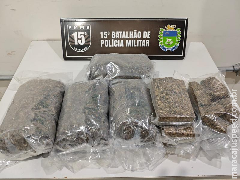 Adolescente de 15 anos é apreendido com tabletes de maconha em posto de combustível em Vista Alegre