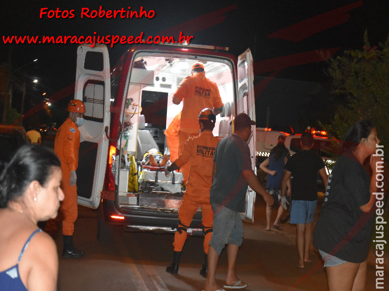 Alerta no trânsito em Maracaju: Crianças em bicicleta ficam feridas após colisão com carro no Conjunto Jardim Veneza