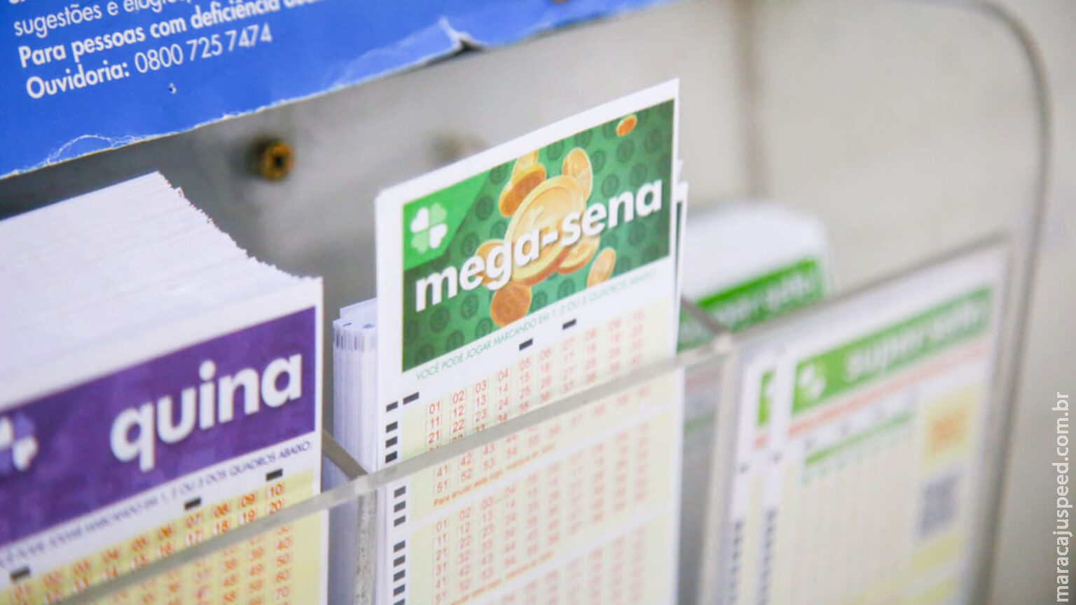 Aposta feita em Água Clara ganha R$ 46 mil com quina da Mega-Sena