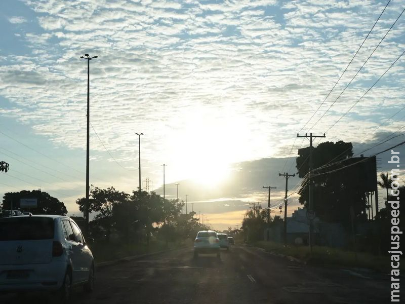 Calor e alta nebulosidade devem predominar em MS no feriado e final de semana